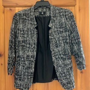 Black and White Blazer